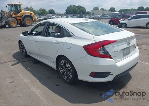 2018 Honda Civic Ex из США, поврежденный, VIN JHMFC1F35JX024083